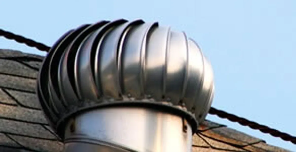 attic fan installation services with professionally installed roof ventilation unit in Detroit, MI