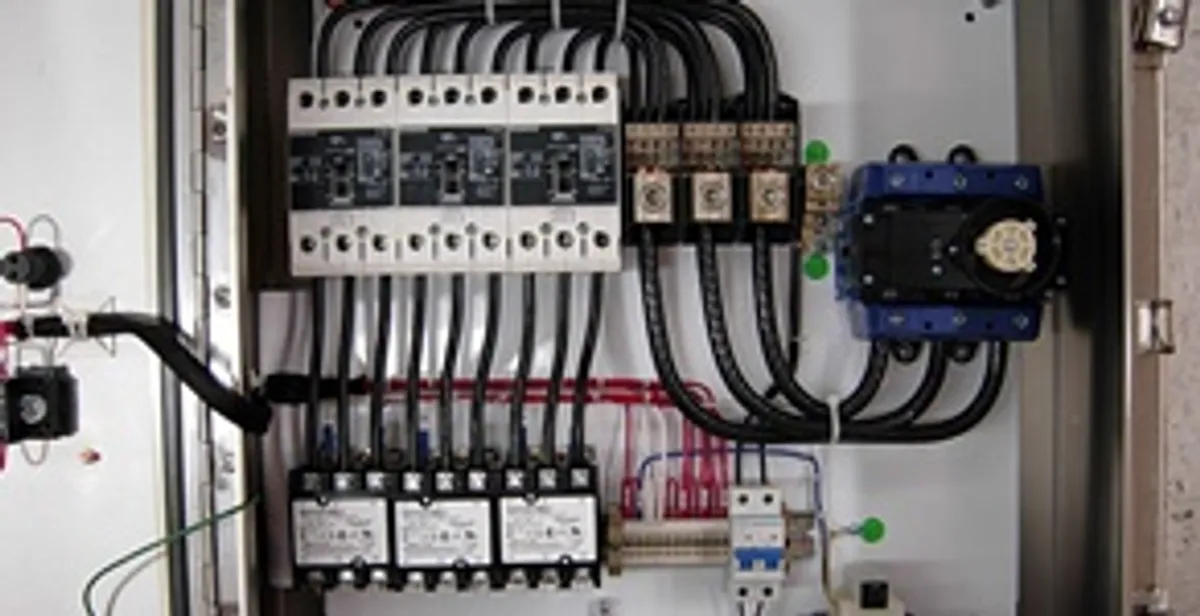 Electrical panel installation with organized circuit breakers and wiring in Detroit, MI